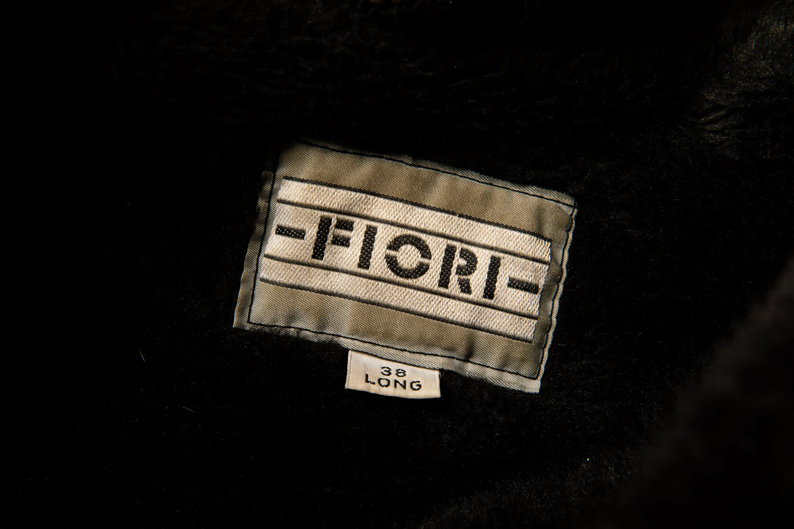 1980's G1 Flight Bomber Aviator Style Leather Jacket with Shearling Collar by Fiori