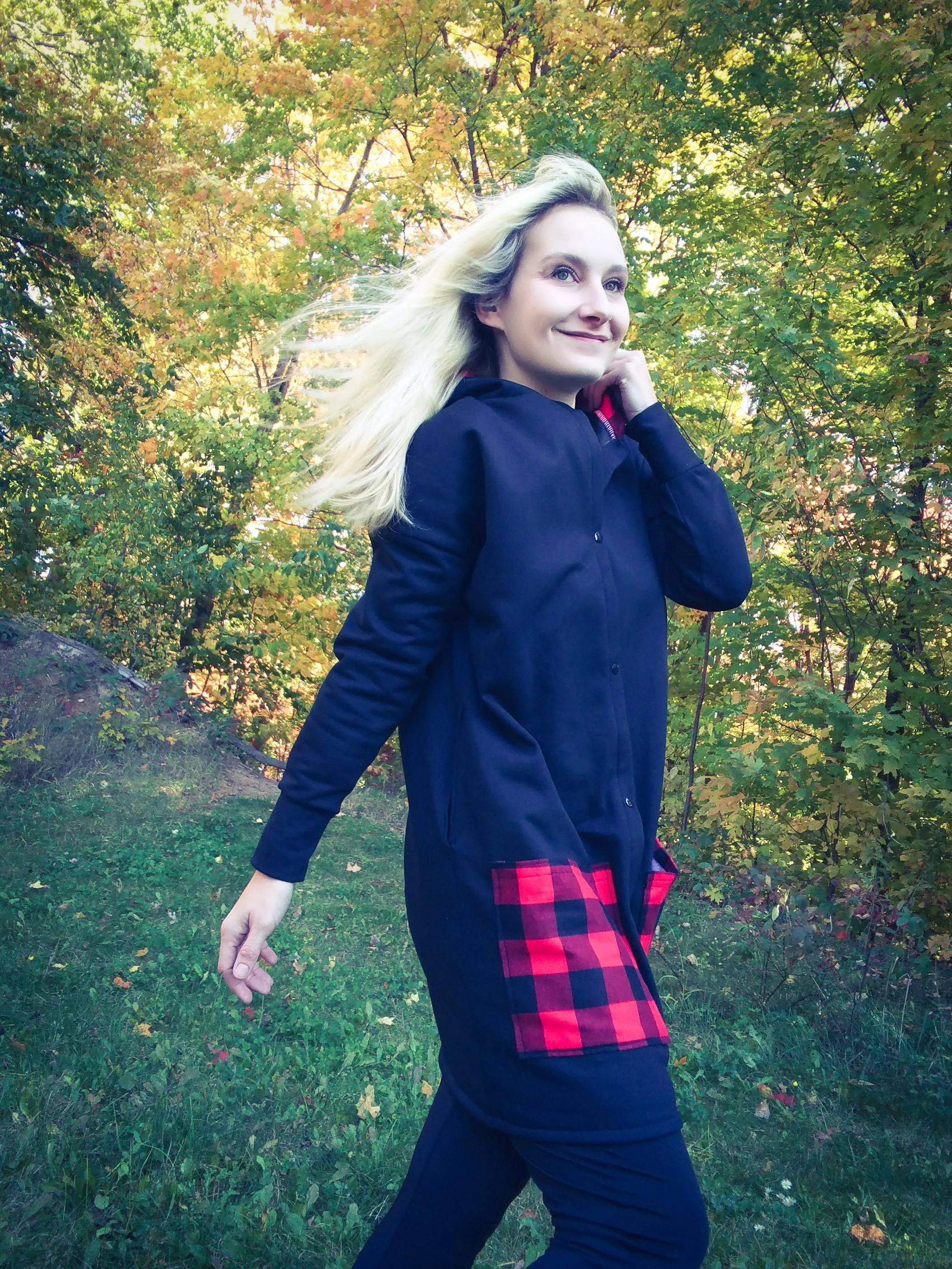 Adult Kodiak Shacket Digital Sewing Pattern Sizes 0-32