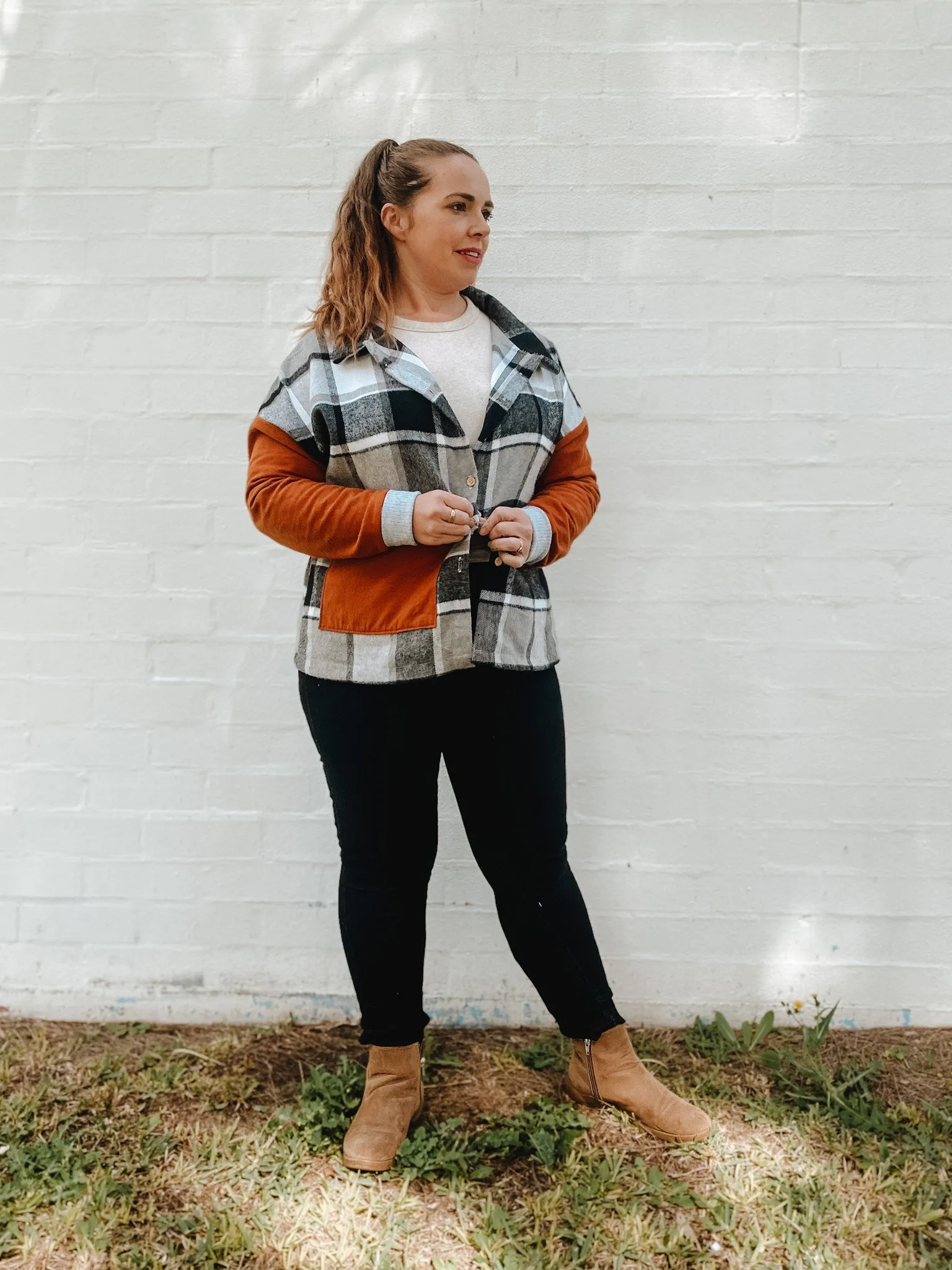 Adult Kodiak Shacket Digital Sewing Pattern Sizes 0-32