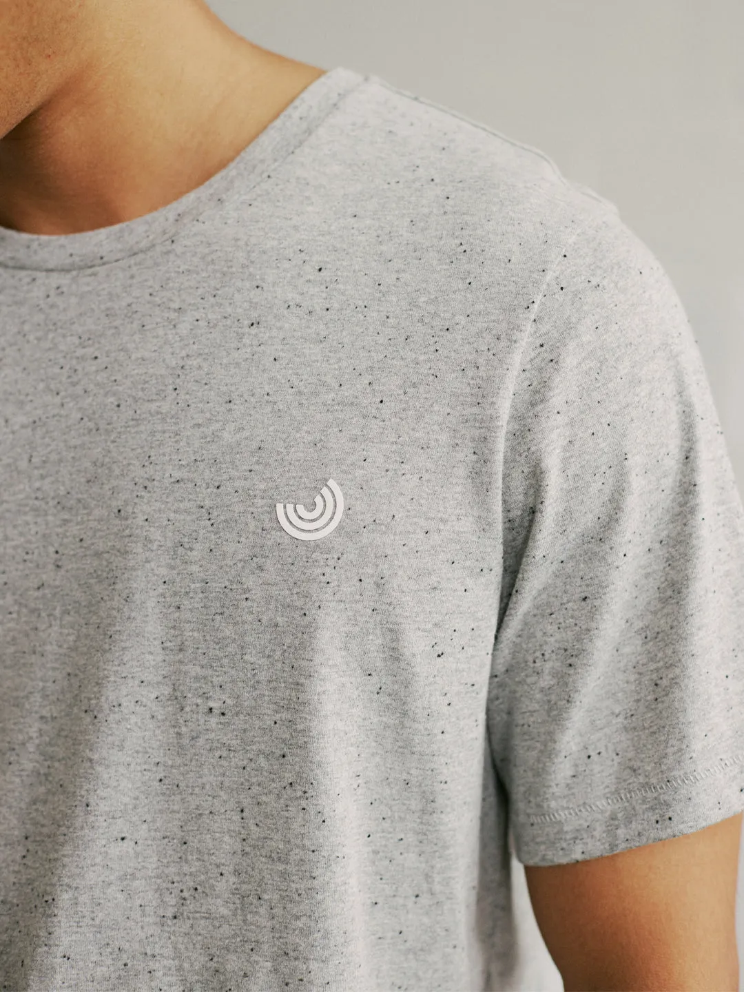 Bird T-Shirt Grey Melange