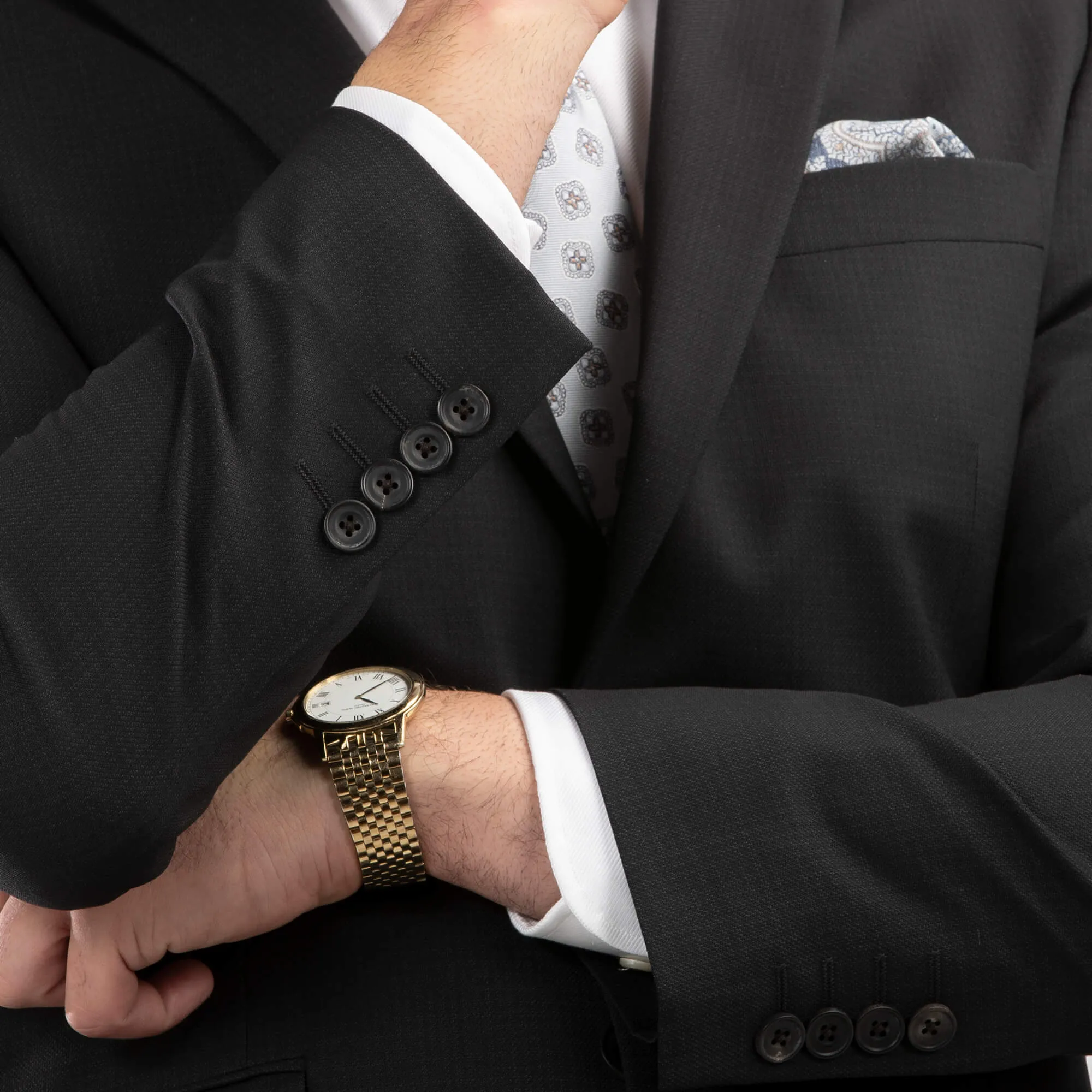 Black Travel Suit Jacket