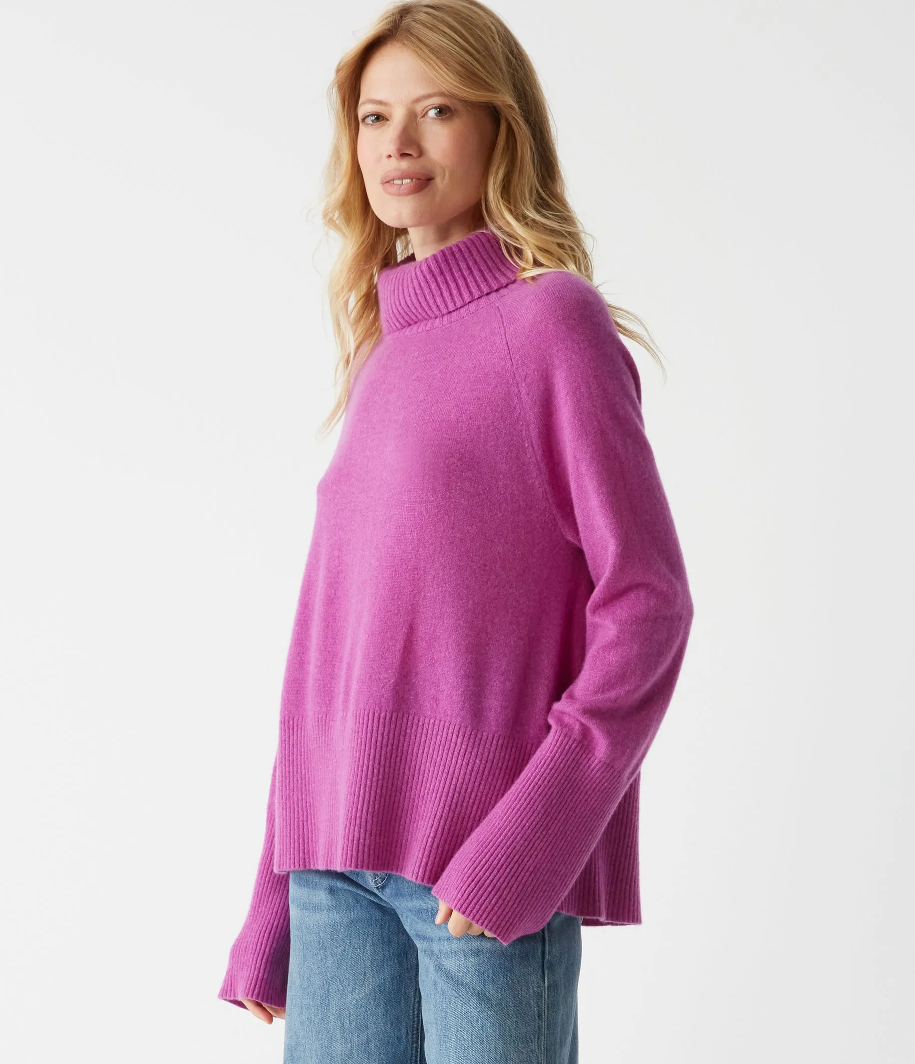 Blaire Turtleneck Cashmere Sweater