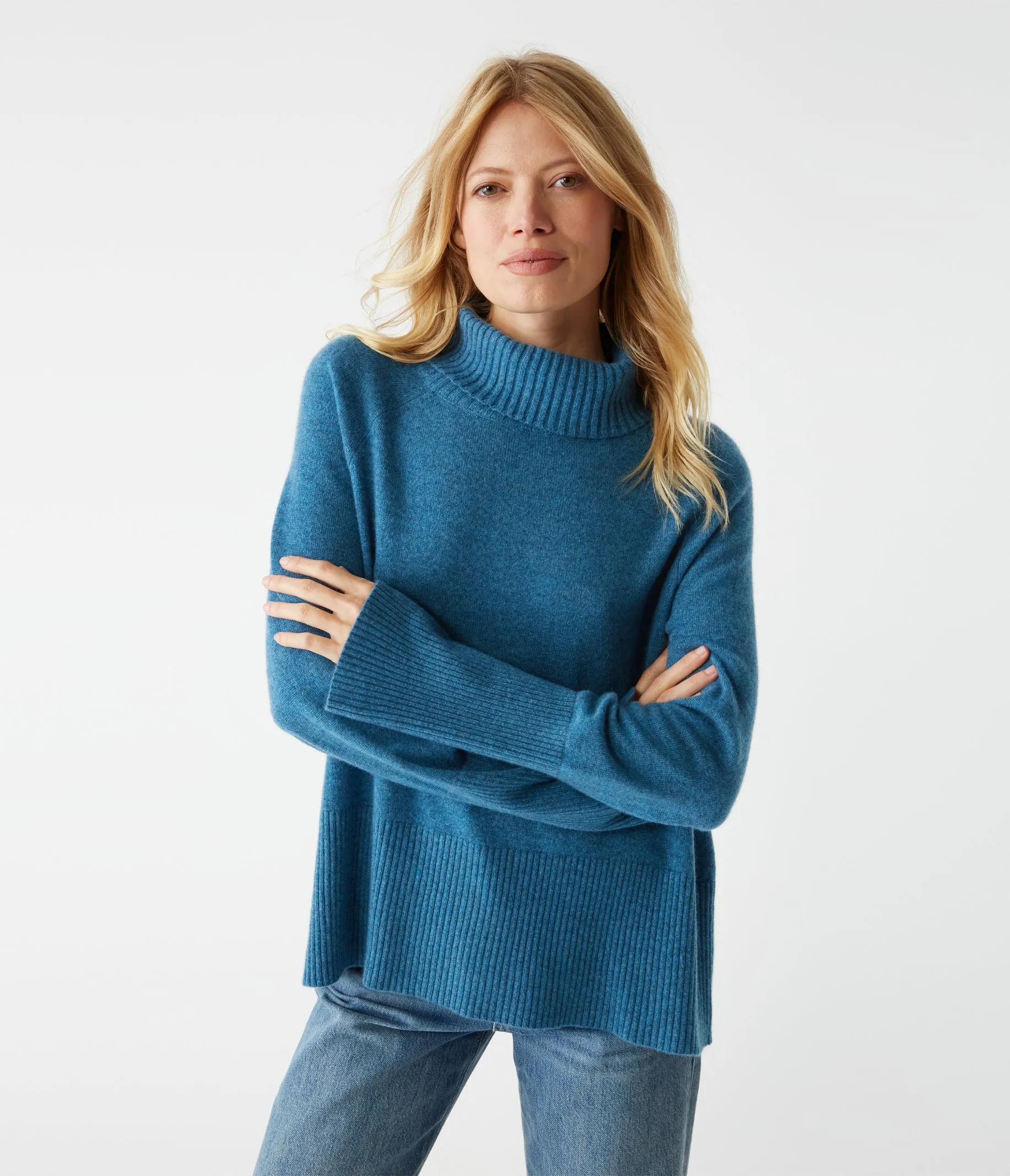 Blaire Turtleneck Cashmere Sweater