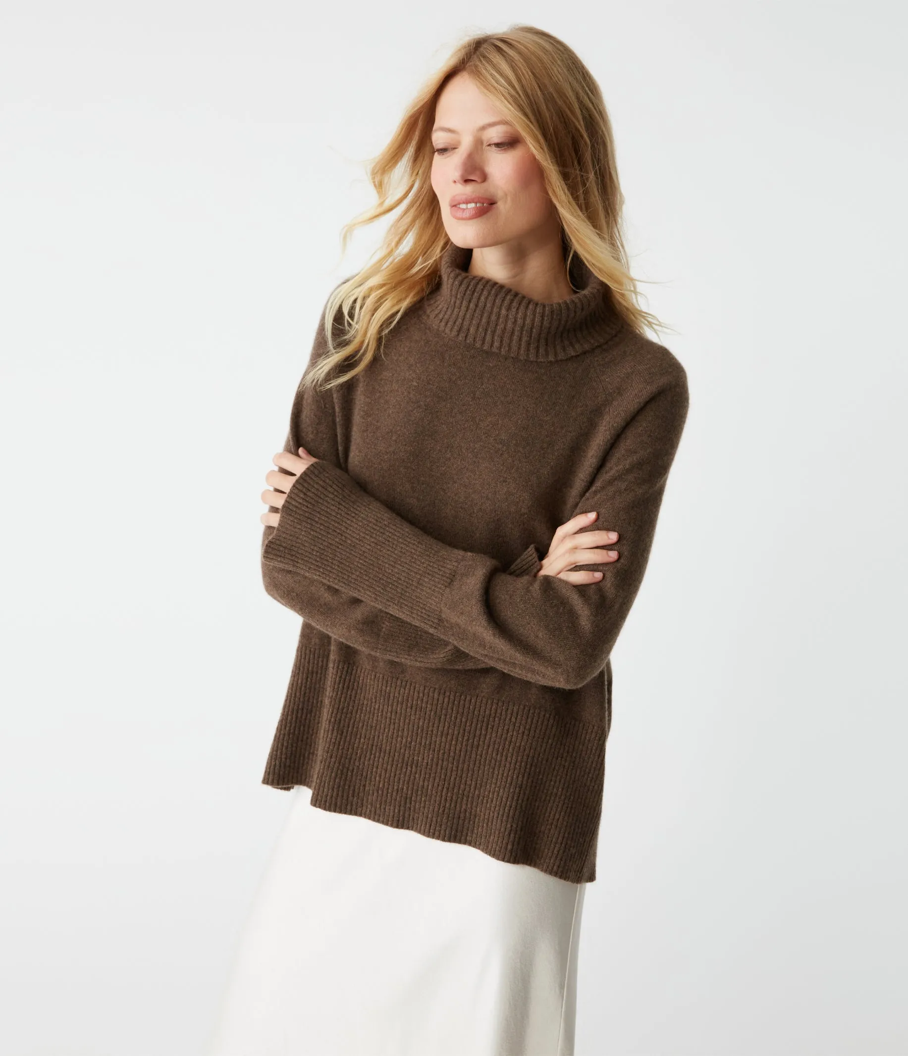 Blaire Turtleneck Cashmere Sweater