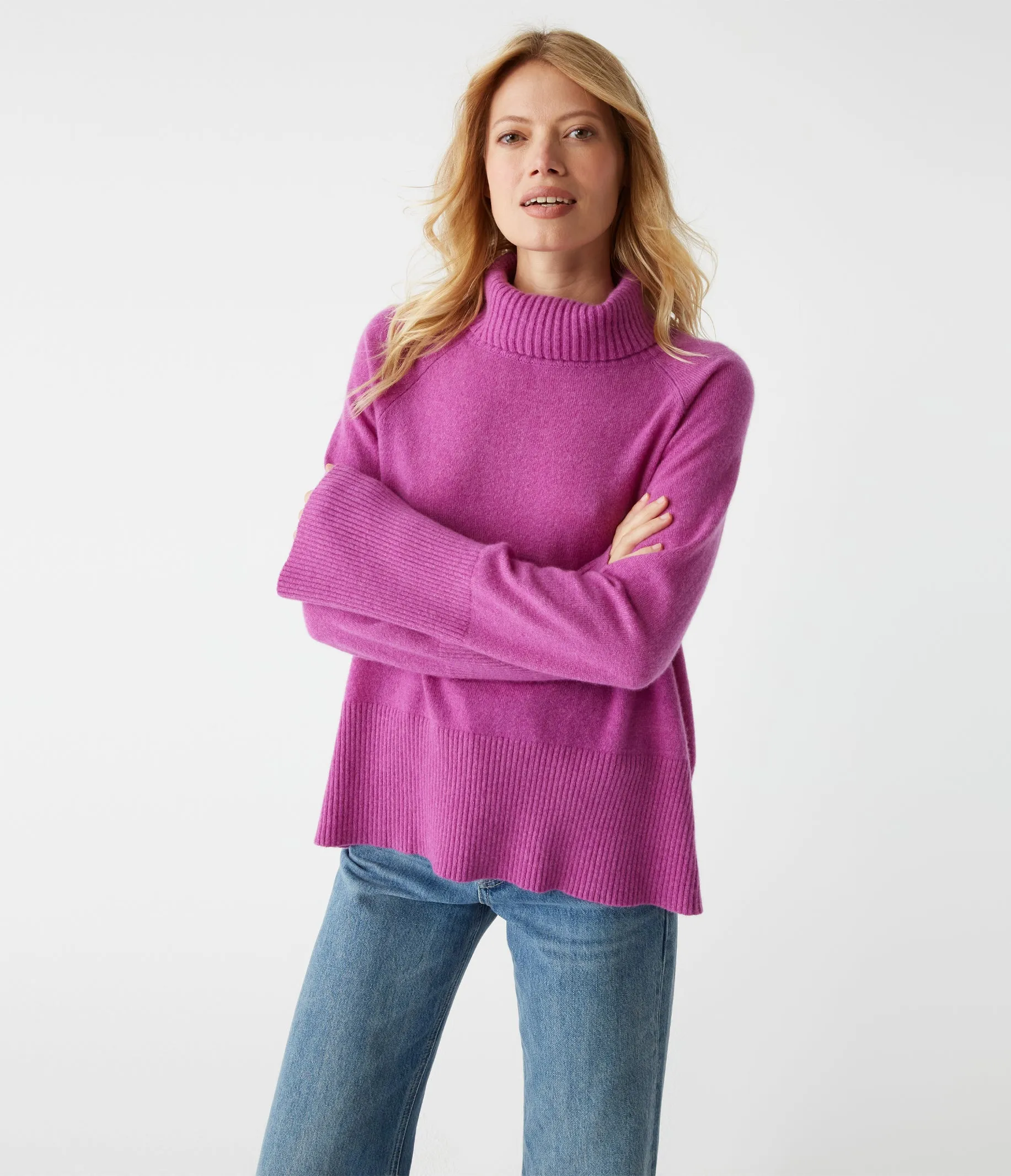 Blaire Turtleneck Cashmere Sweater