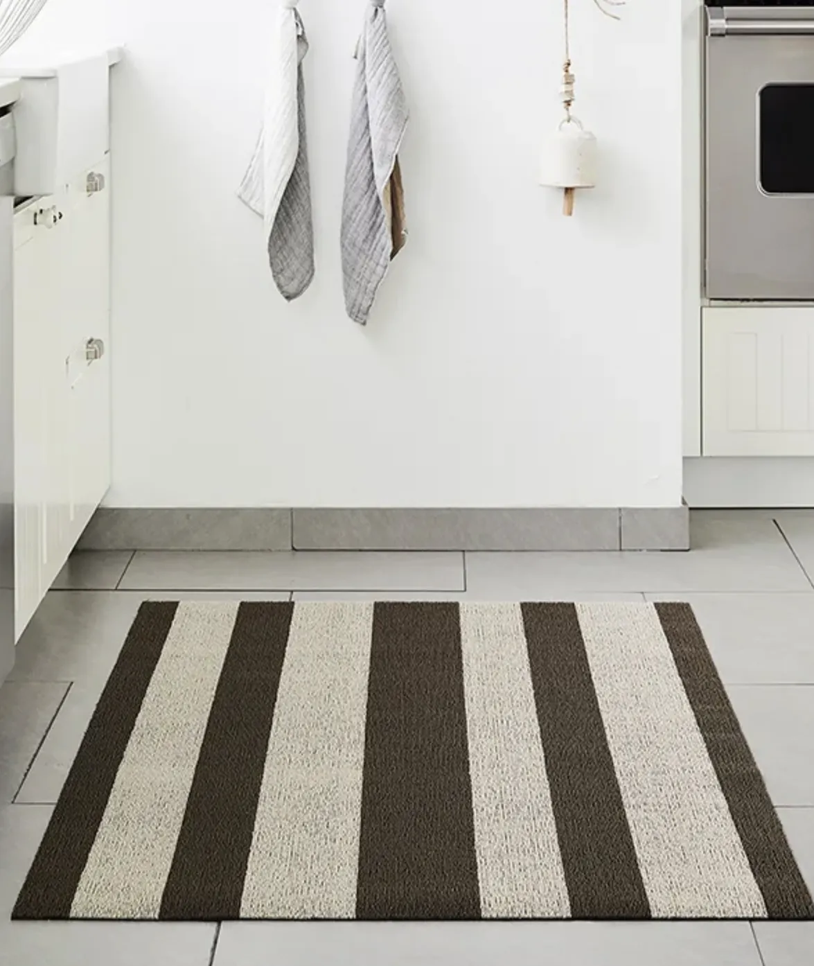 Bold Stripe Shag Floormat - More Options
