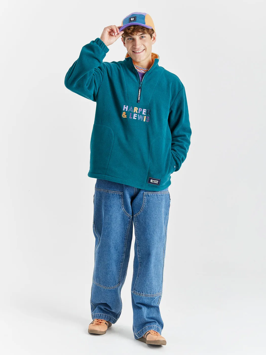 Brooklyn 1/4 Zip Fleece Dark Green