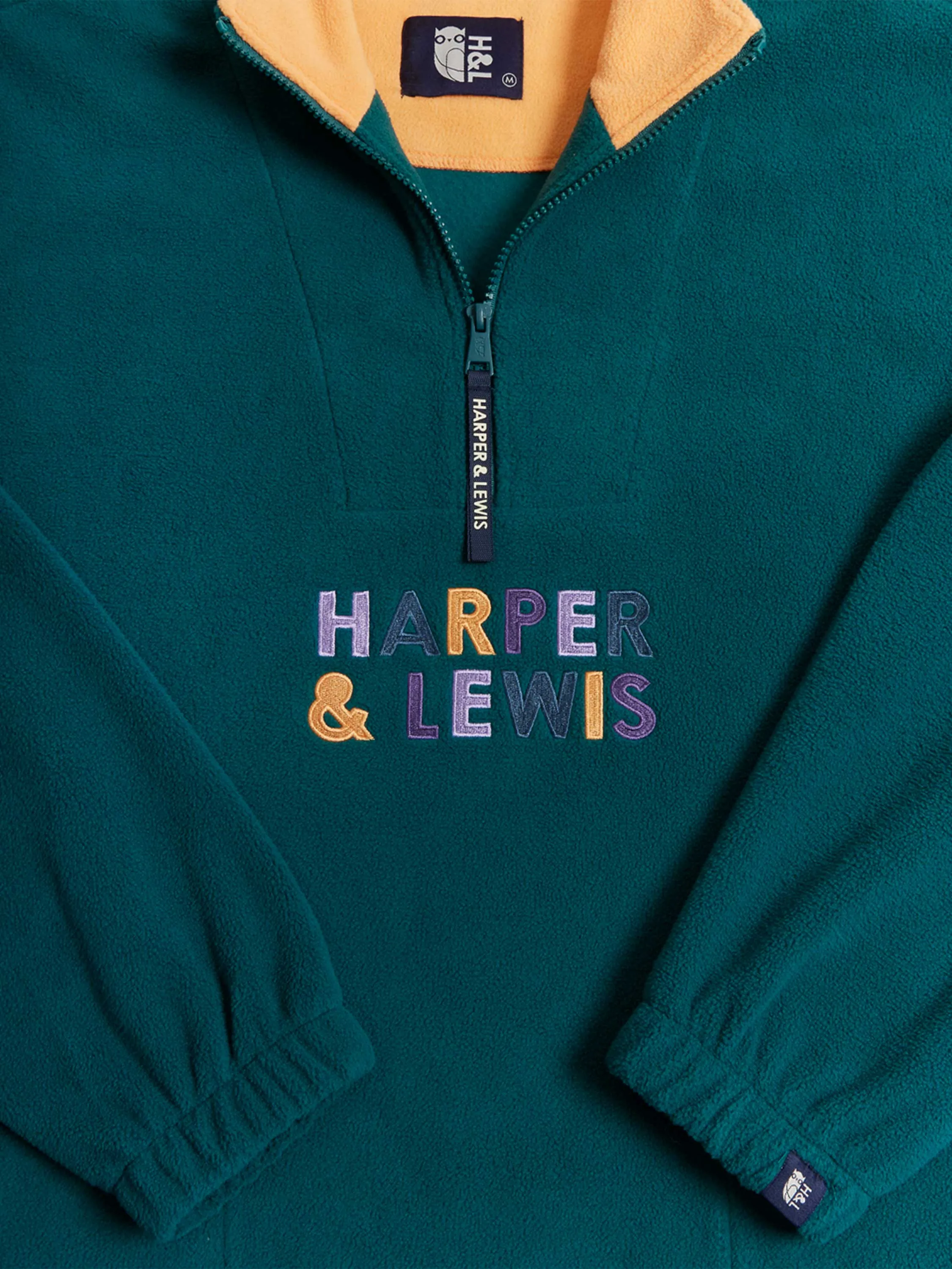 Brooklyn 1/4 Zip Fleece Dark Green