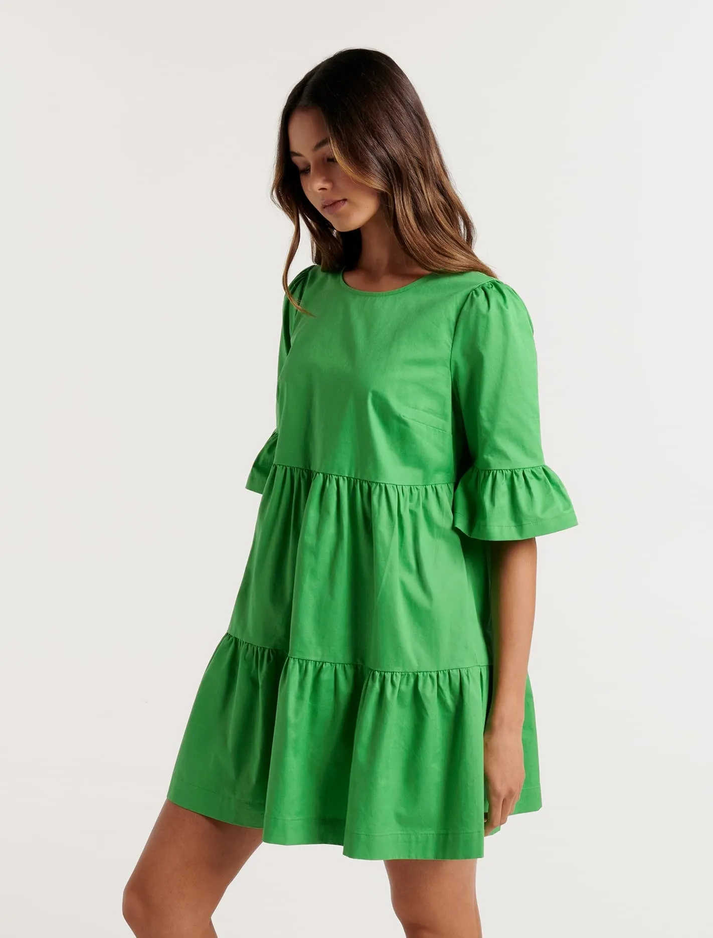 Brydie Cotton Smock Dress