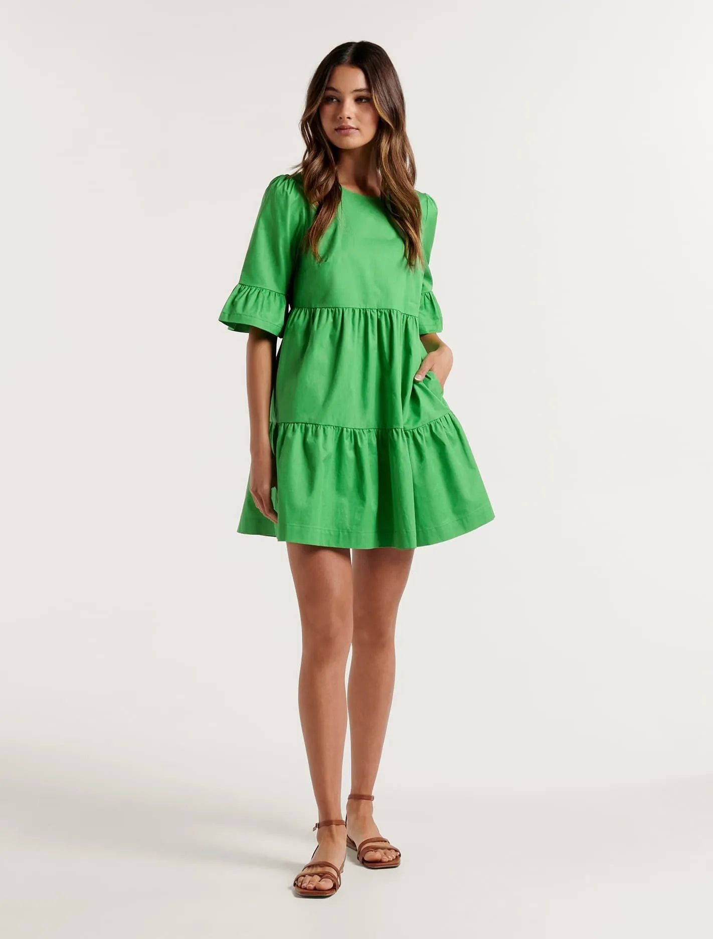 Brydie Cotton Smock Dress