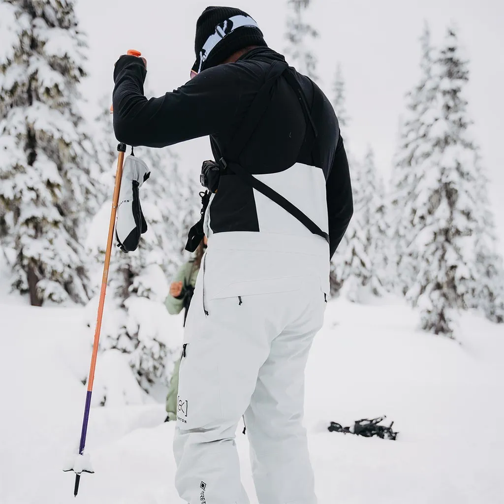 Burton 2024 AK Gore Cyclic Bib - Grey Cloud
