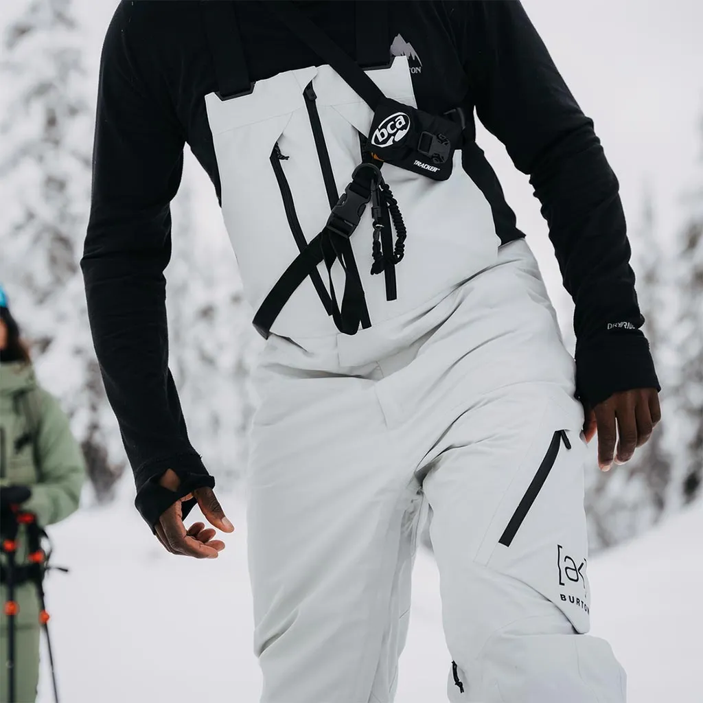 Burton 2024 AK Gore Cyclic Bib - Grey Cloud