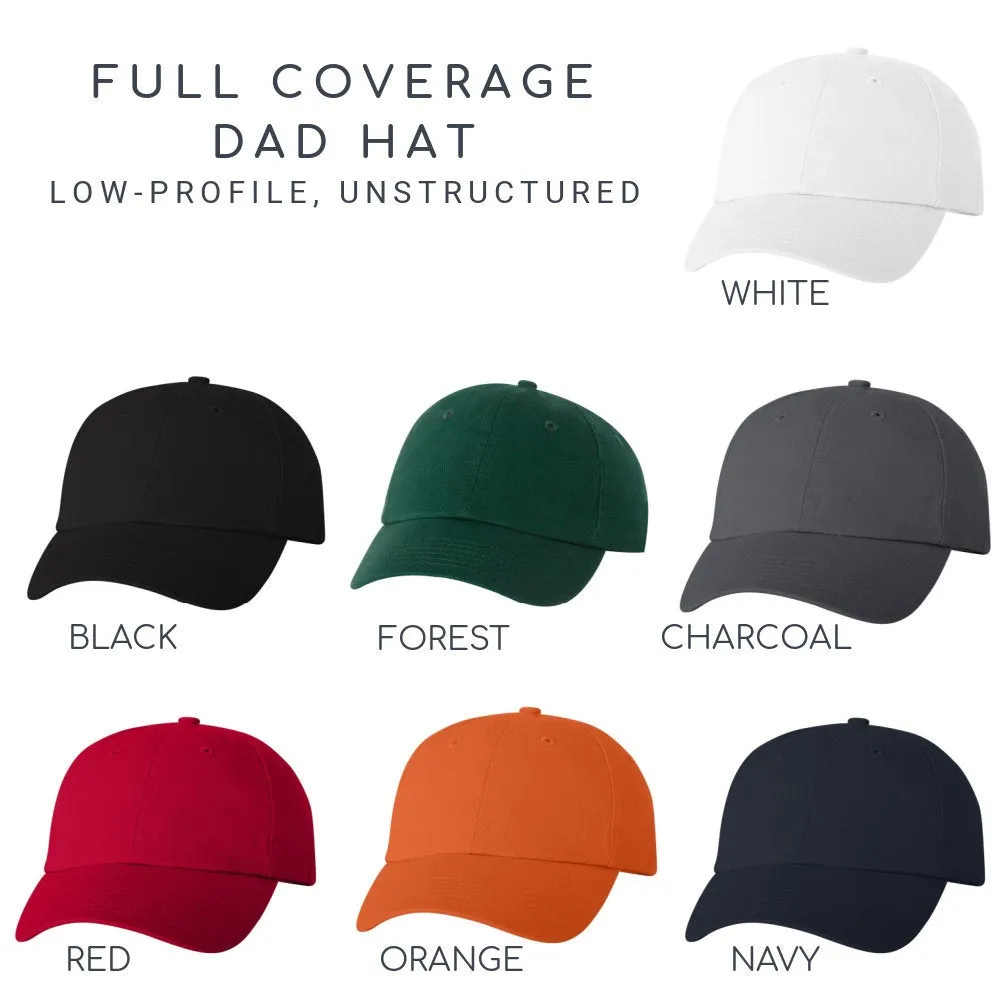 California Hat - Classic Dad Hat - Many Color Combinations