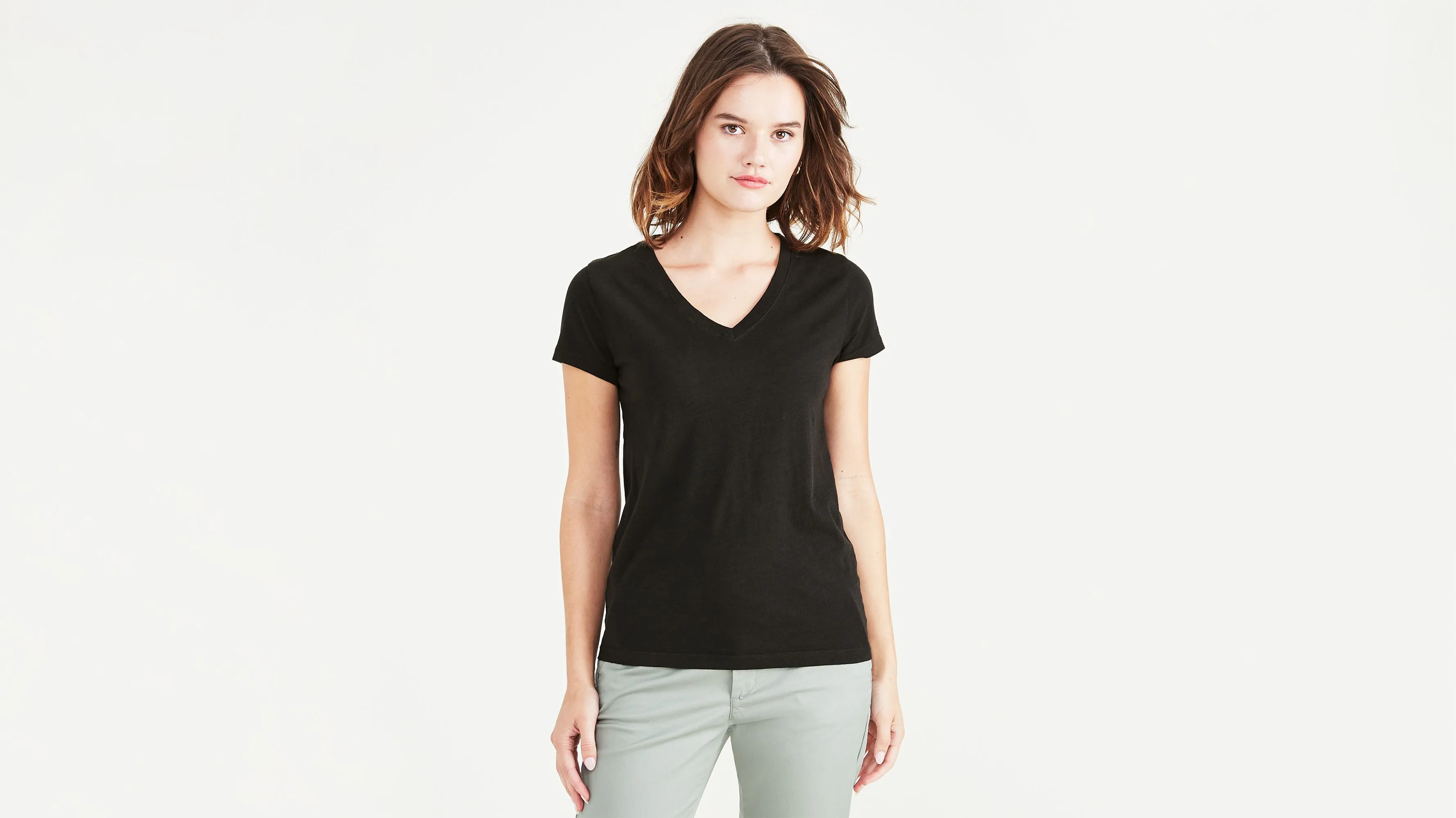 Favorite V-Neck Tee Shirt, Slim Fit