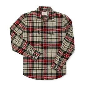 FILSSON VINTAGE FLANNEL WORK SHIRT - FIREPIT GREY HEATHER