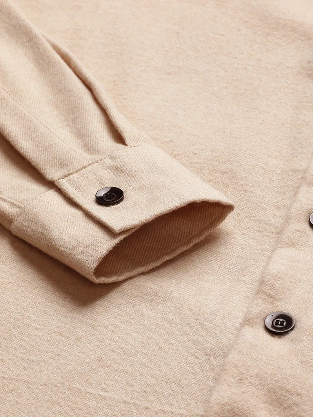 Flannel Double Kangaroo Pocket Oversized Unisex Shacket