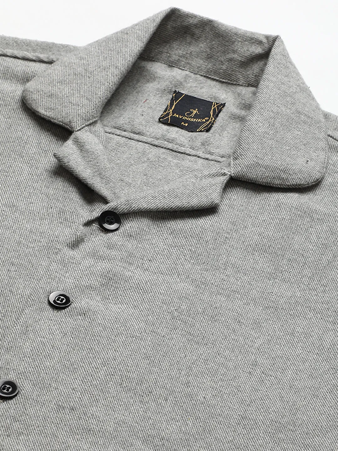 Flannel Double Kangaroo Pocket Oversized Unisex Shacket