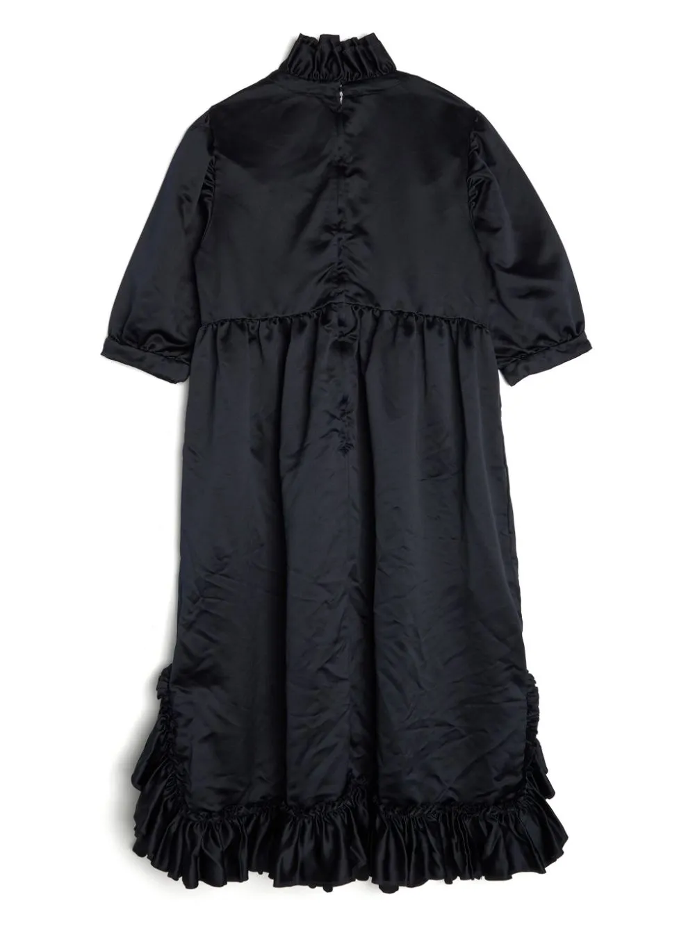 Frill Turtleneck Dress