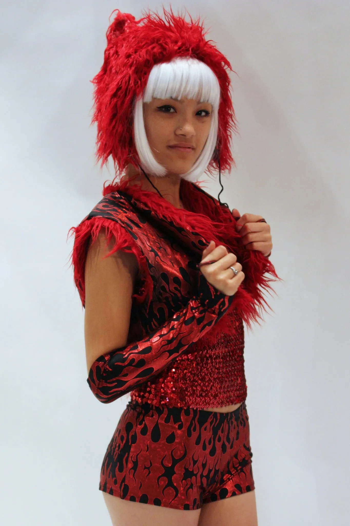 Fur Bolero Vest (High-End Natural)