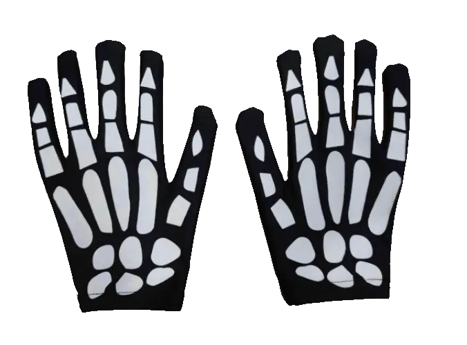 Glow-in-the-Dark Lady Skeleton Costume - Adult