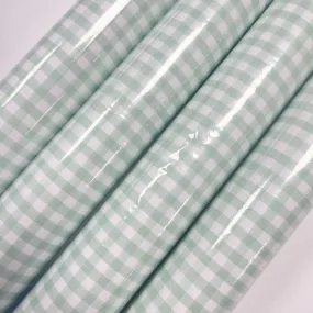 Green Gingham Runner