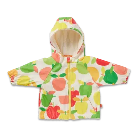 Halcyon Nights Kids Rain Jacket - A Is For Apple Baby