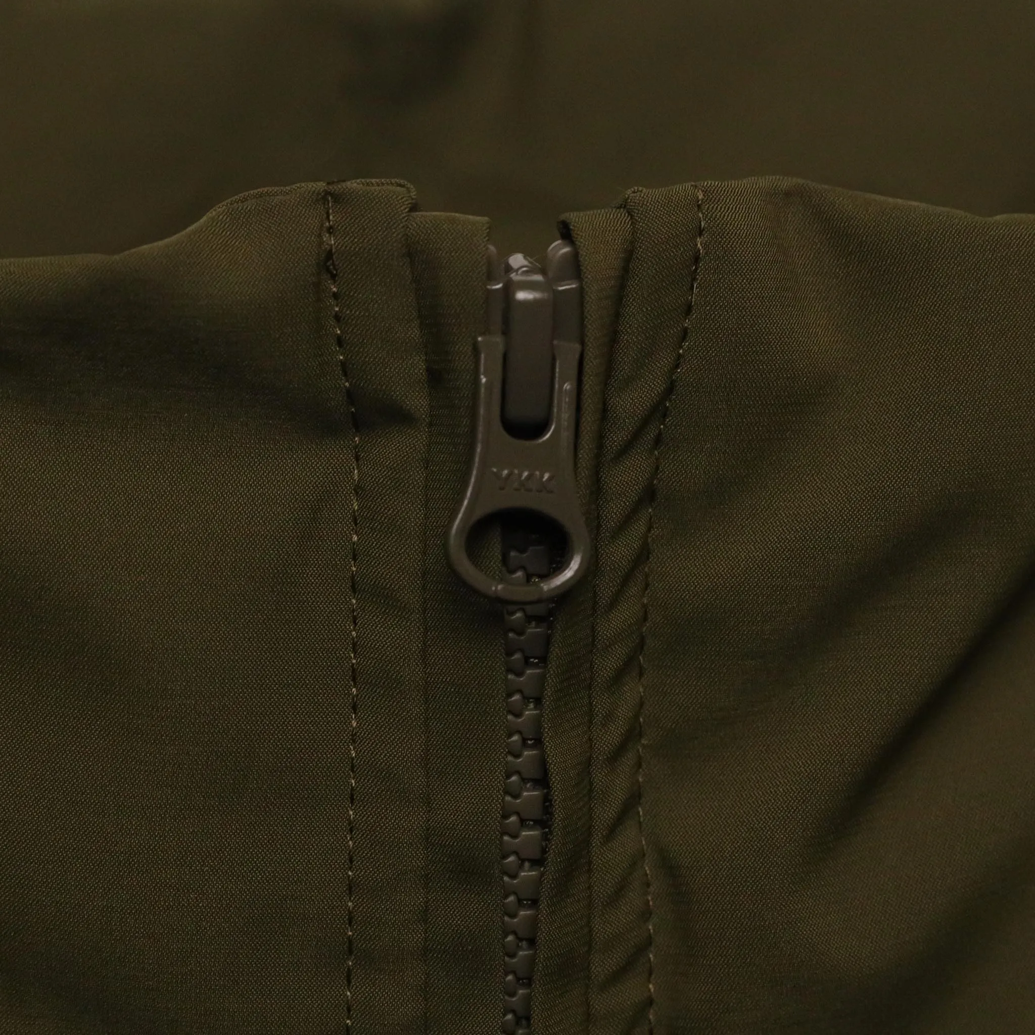 HOMME  Rubber Patch Puffer Jacket Army