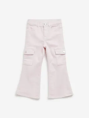 HOP Kids Pink Straight - Fit High - Rise Jeans