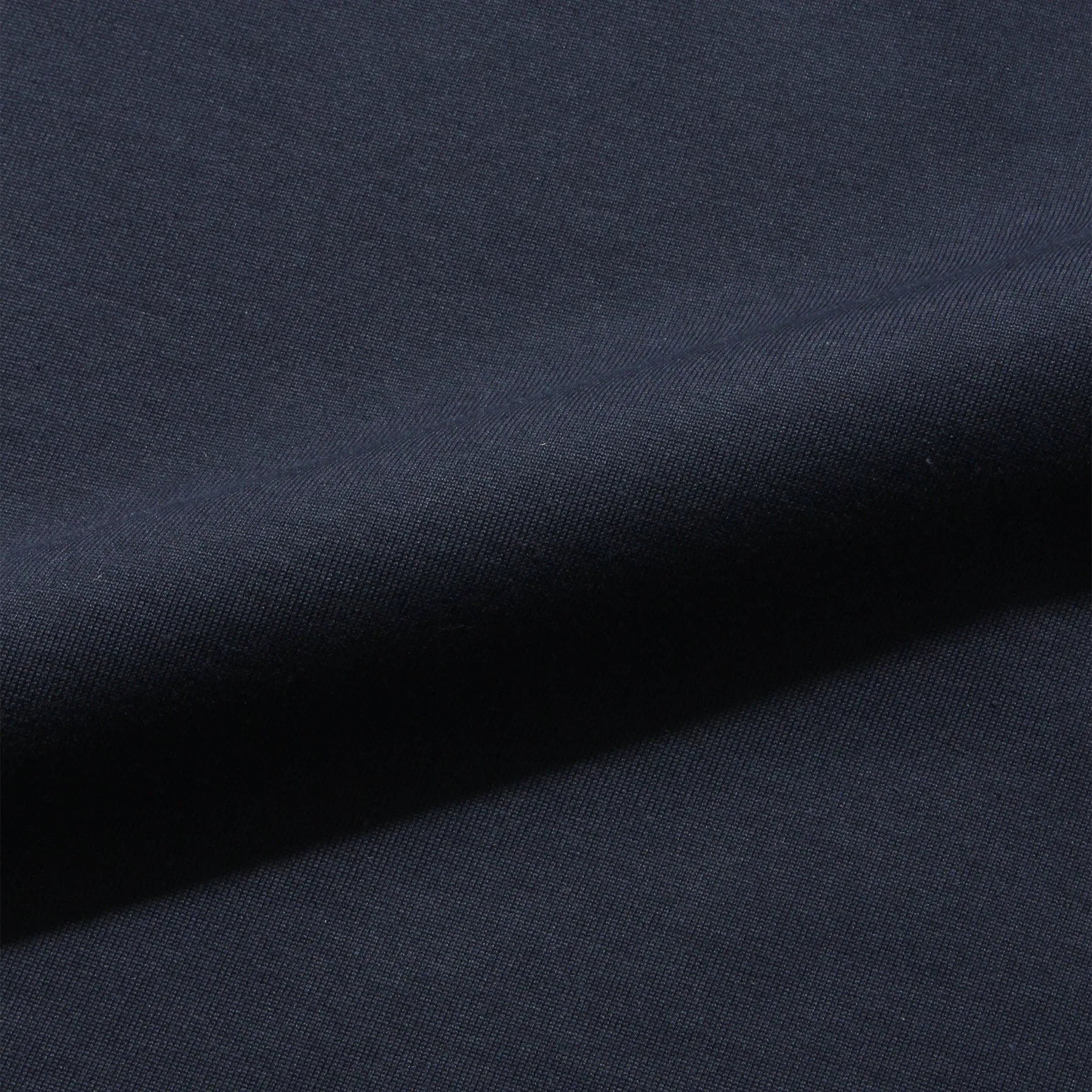 Hybrid Cotton Tailored Henley Neck T-shirt Color: Navy