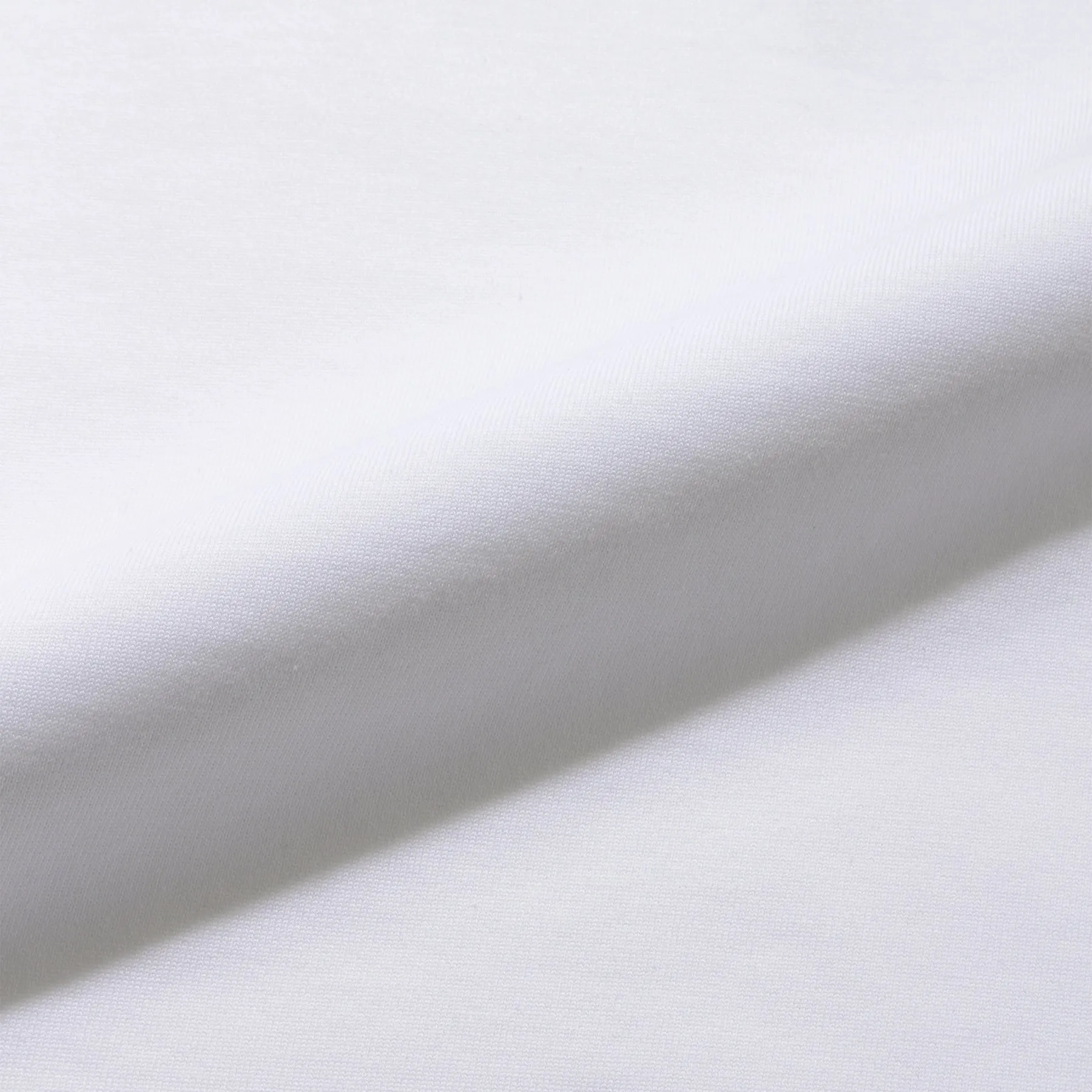 Hybrid Cotton Tailored Henley Neck T-shirt Color: White