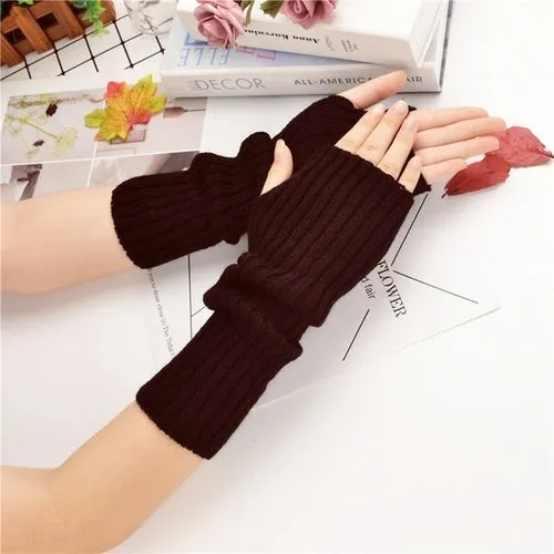 Japanese Lolita Sweet Girl Leg Warmer Knit Socks Wool Ball Knitted