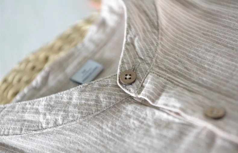MARCEL™ | Casual Buttons Henley Shirt