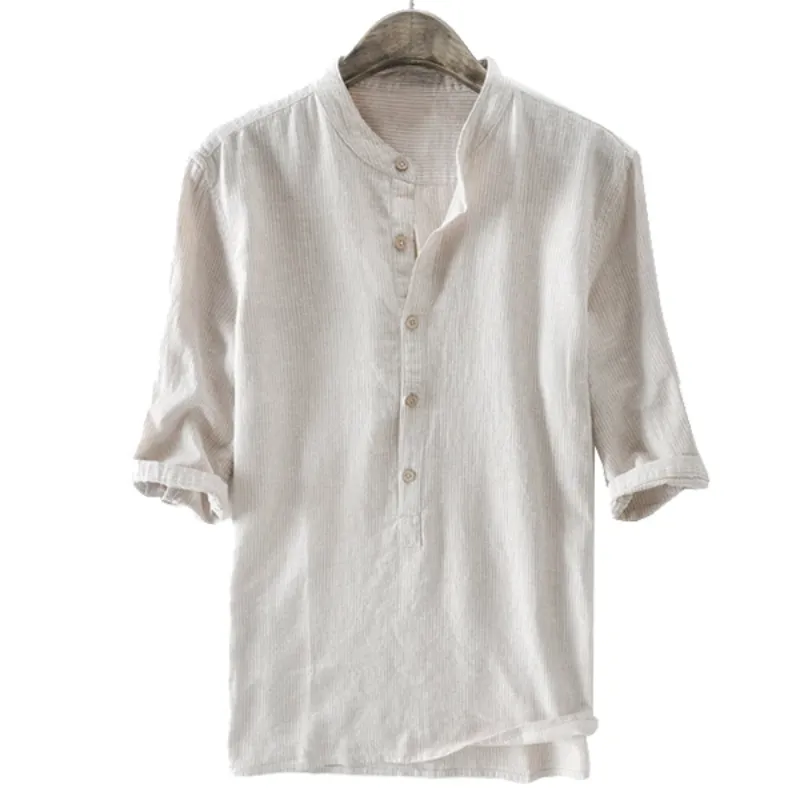 MARCEL™ | Casual Buttons Henley Shirt