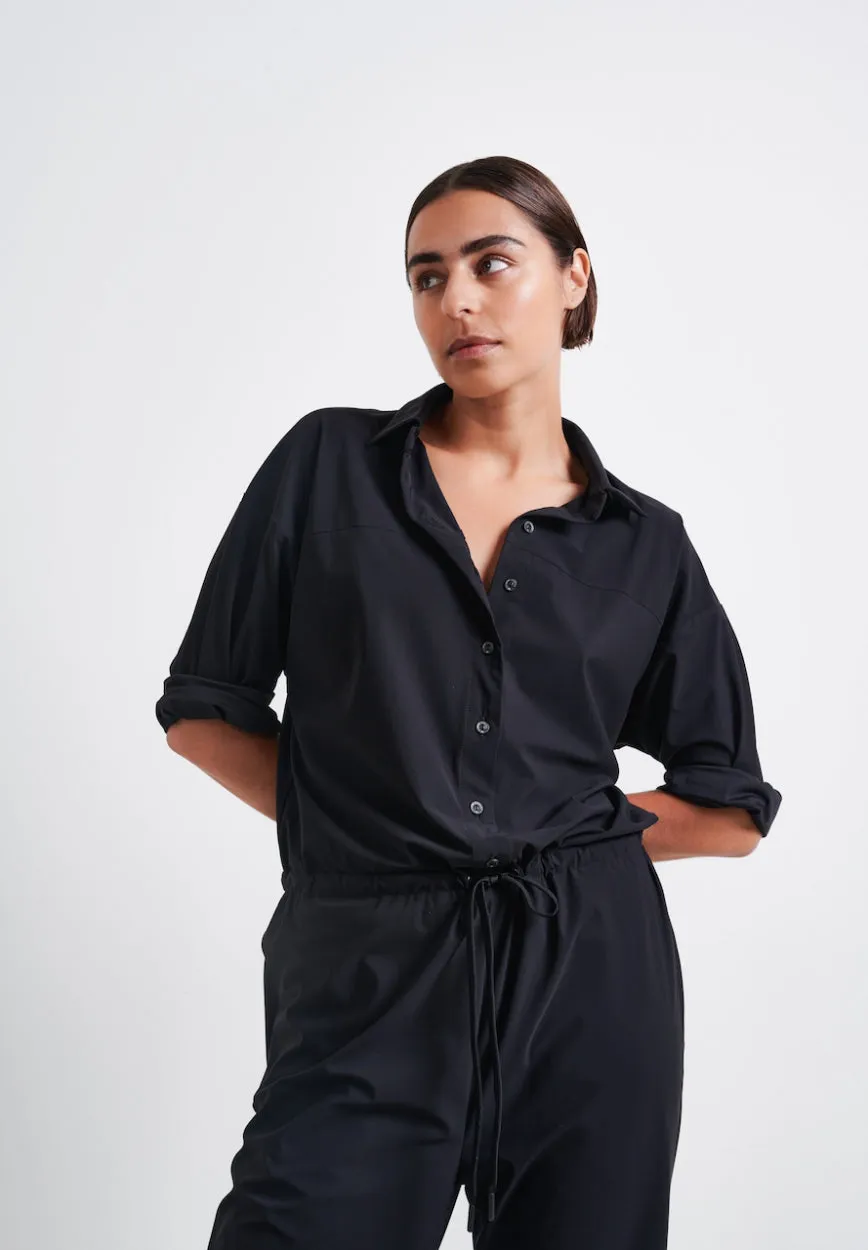Mico Jumpsuit  Technical Jersey | Black