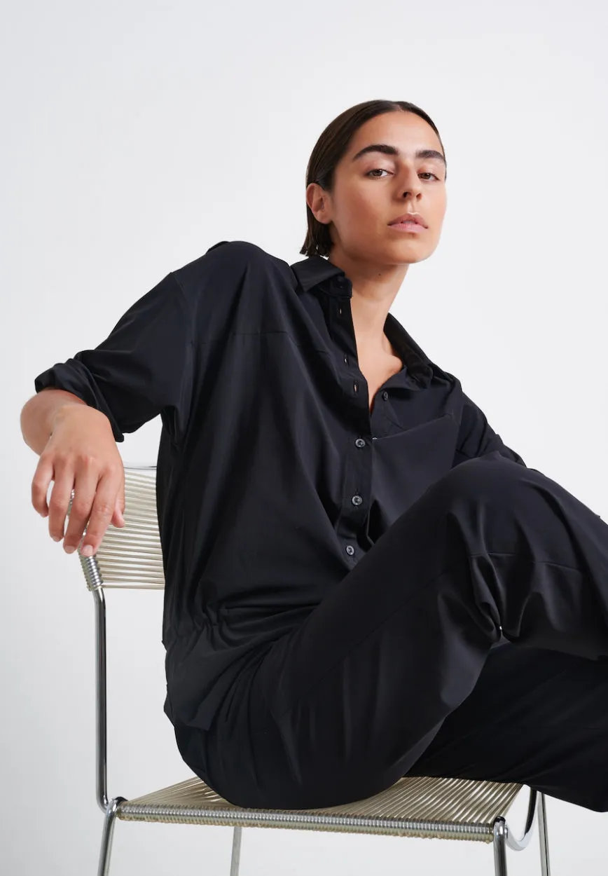 Mico Jumpsuit  Technical Jersey | Black