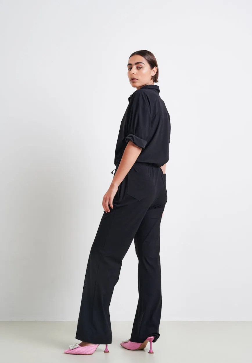 Mico Jumpsuit  Technical Jersey | Black