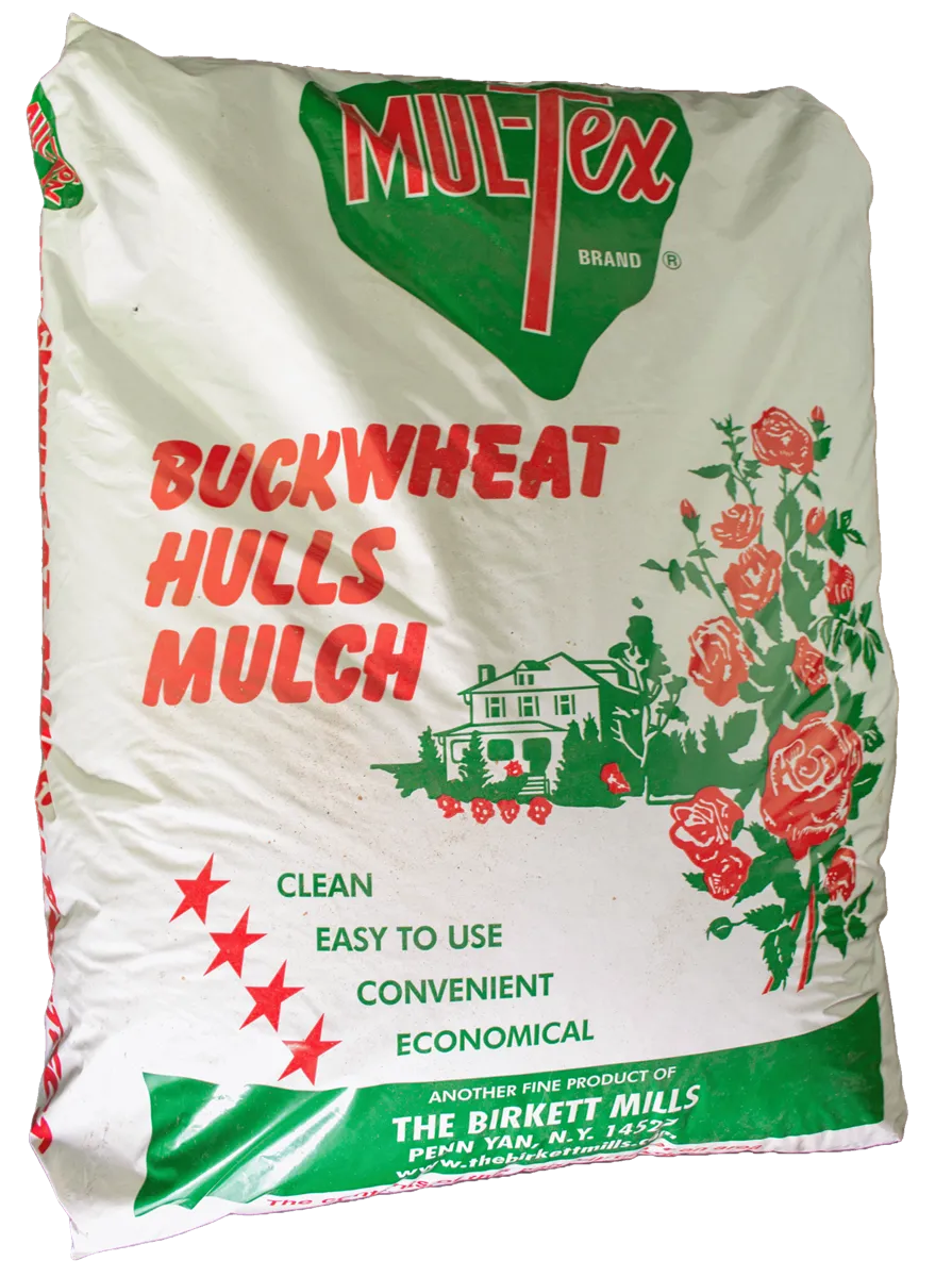 Mul-Tex Buckwheat Hulls Mulch, 2 cuft