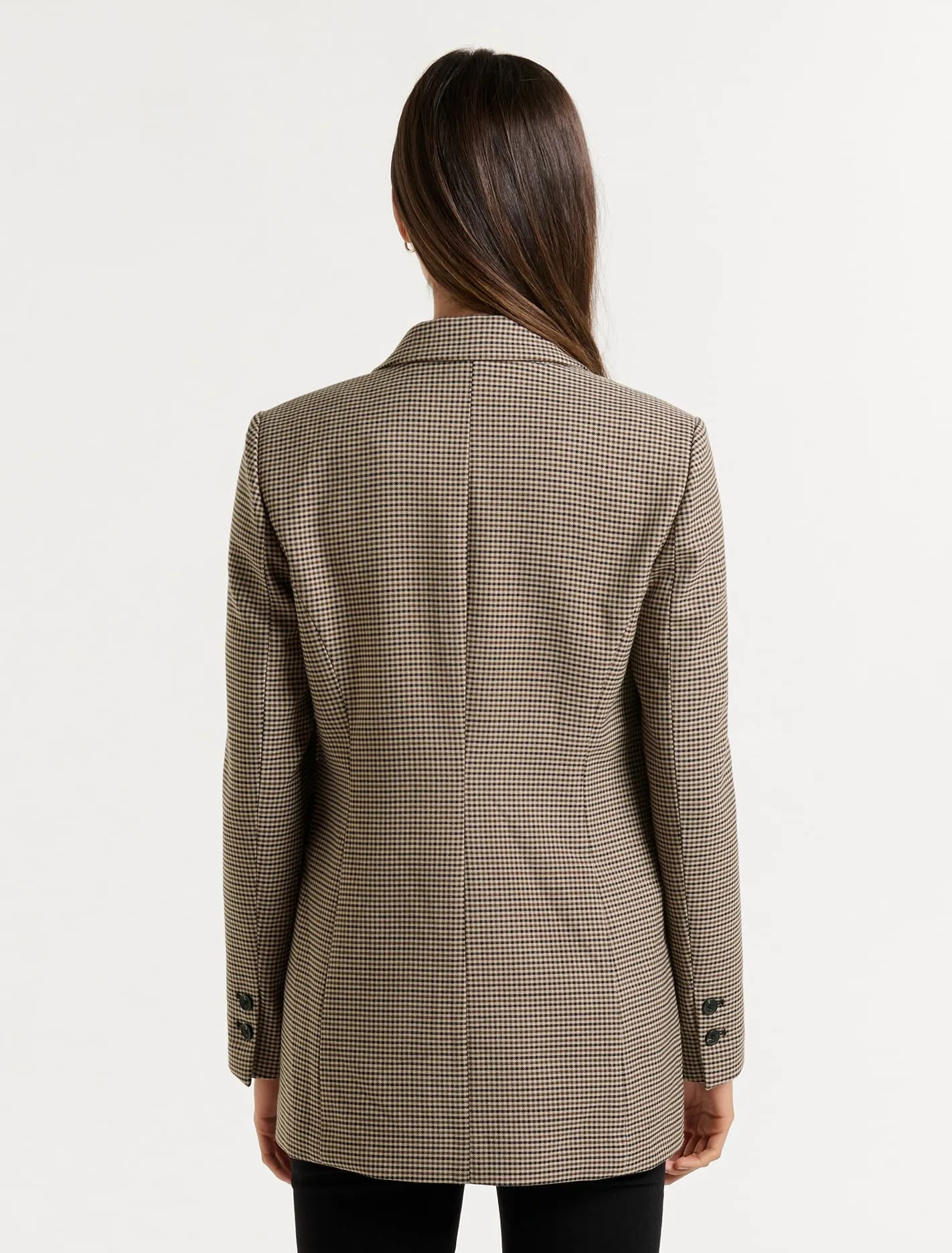 Naomi Check Blazer