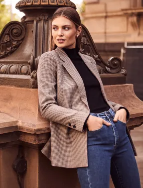Naomi Check Blazer