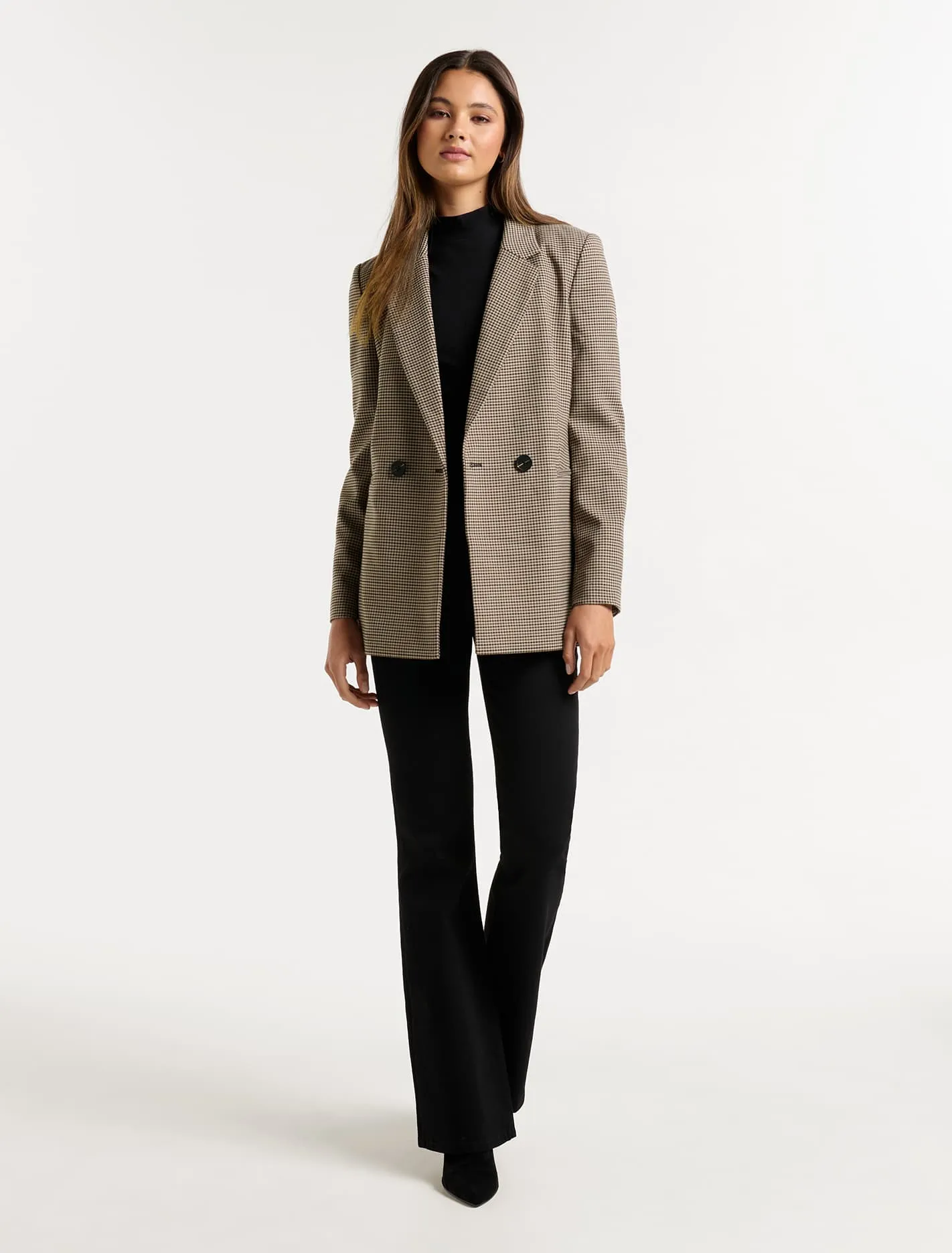 Naomi Check Blazer