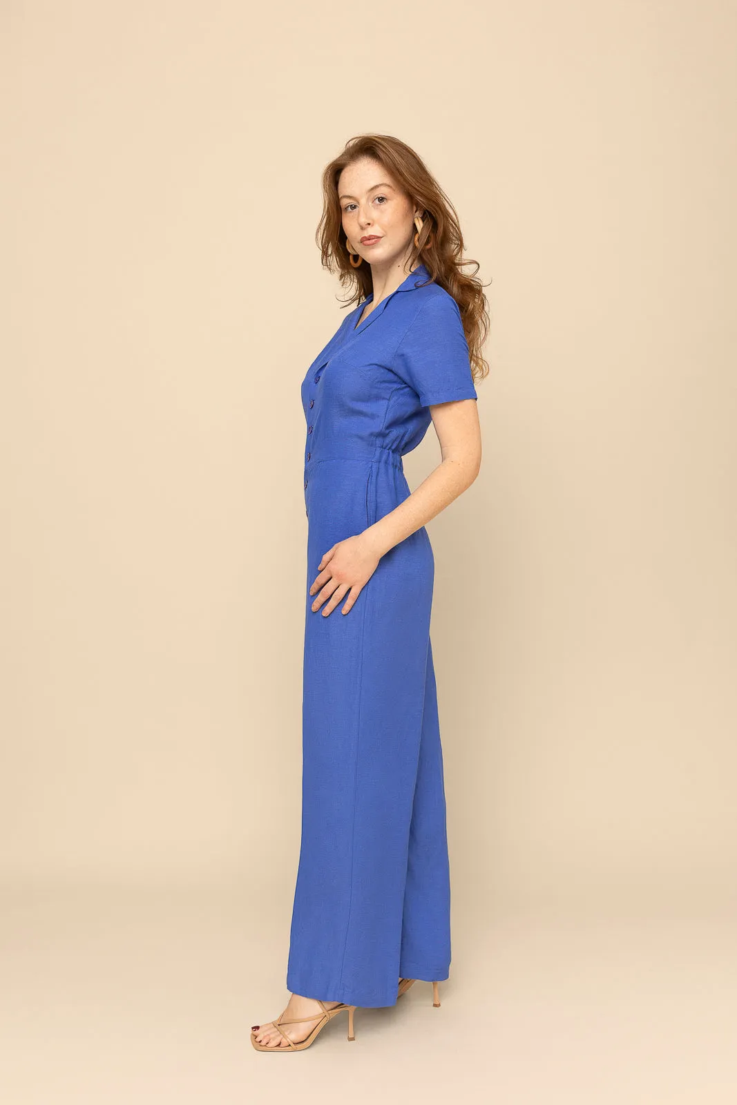 Neptune Linen Jumpsuit (Re-Mixed)