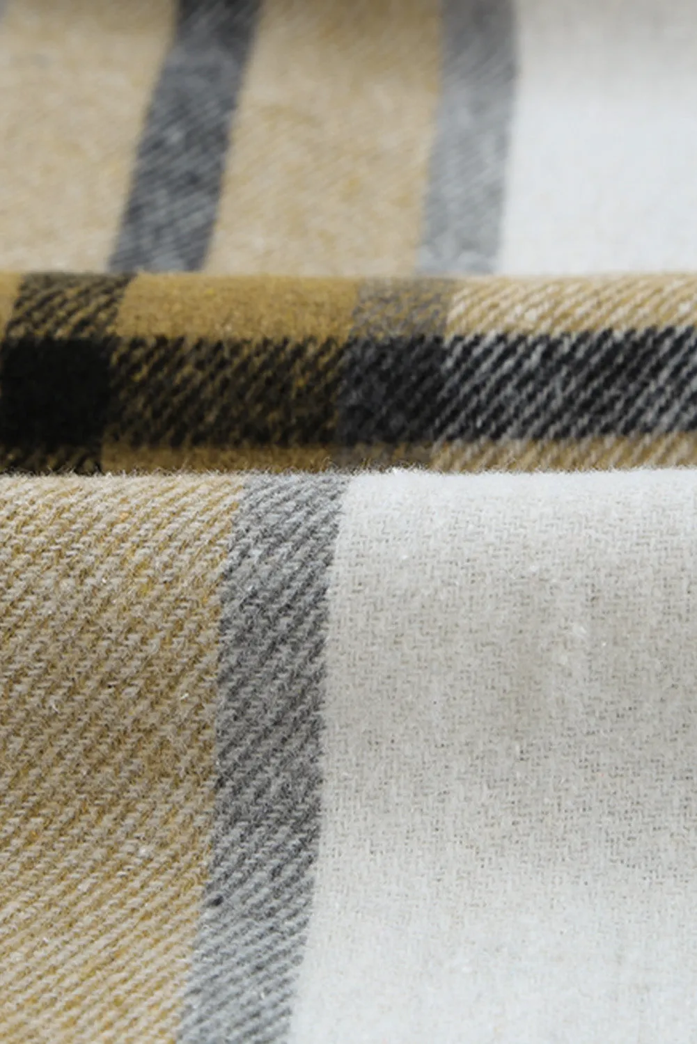 Pineapple Grove Plaid 100% Cotton Cardigan