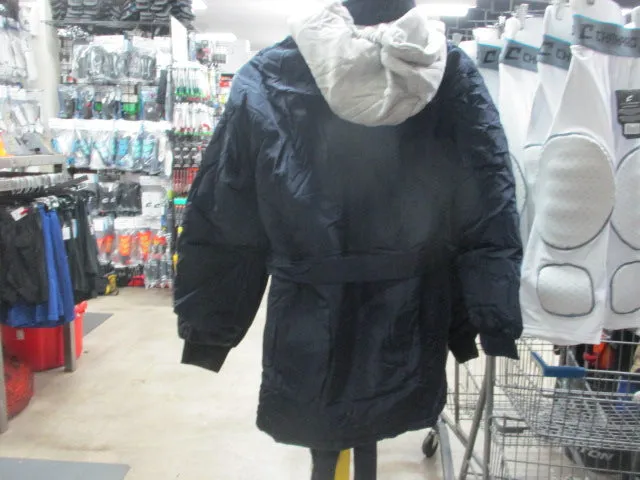 PRETTYGARDEN Women's Hooded Puffer Jacket Navy Size Small