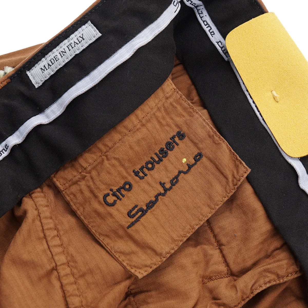 Sartorio Stretch Cotton Cargo Pants