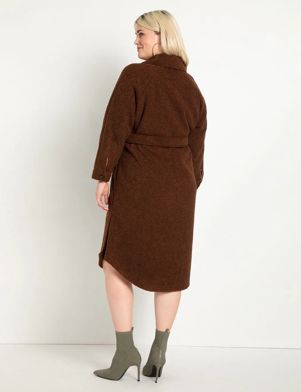 Shacket Coat in Potting Soil