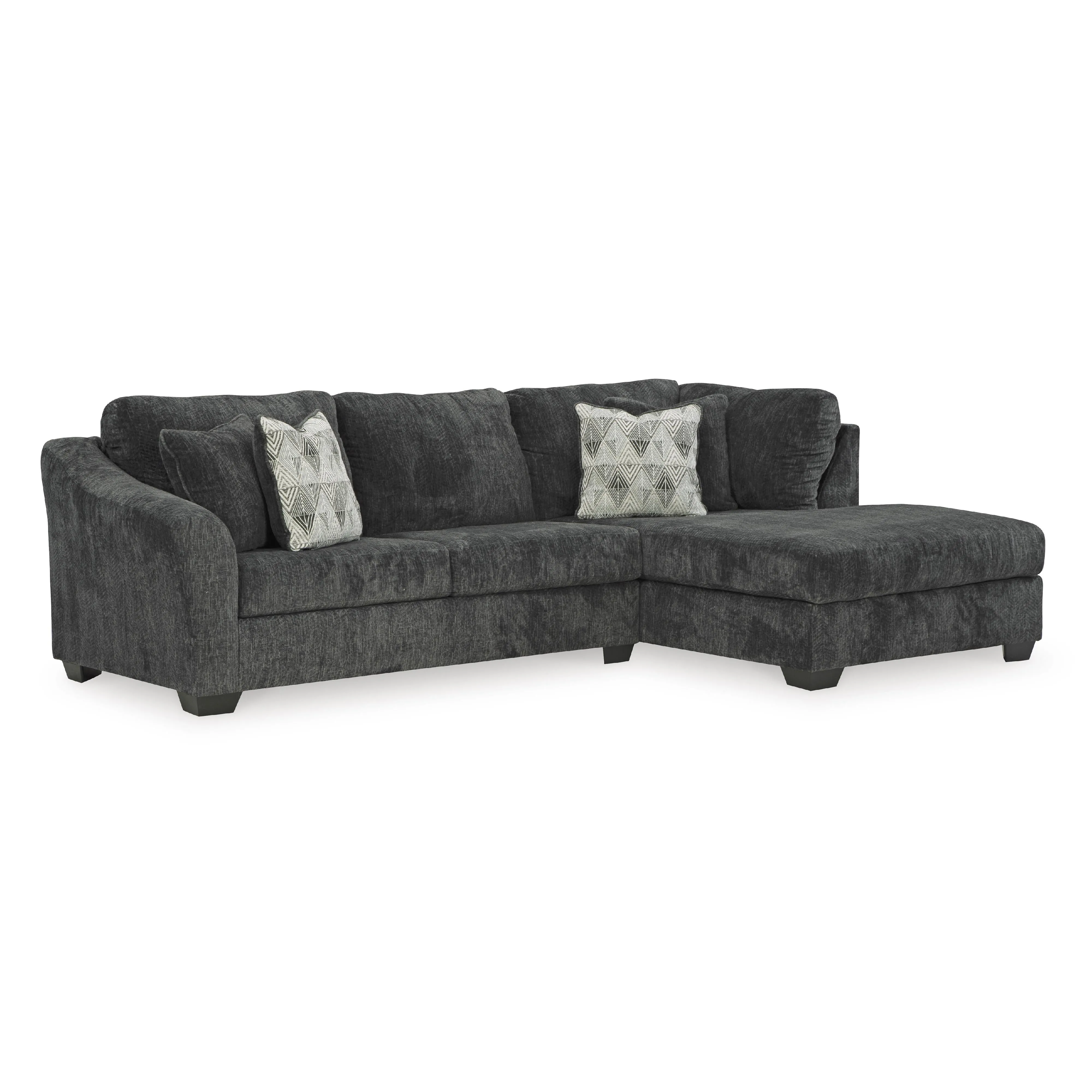 Signature Design by Ashley Biddeford Fabric 2 pc Sectional 3550466/3550417