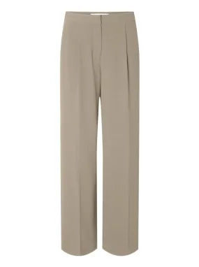 SLFTINNI MW WIDE PANT | GREIGE