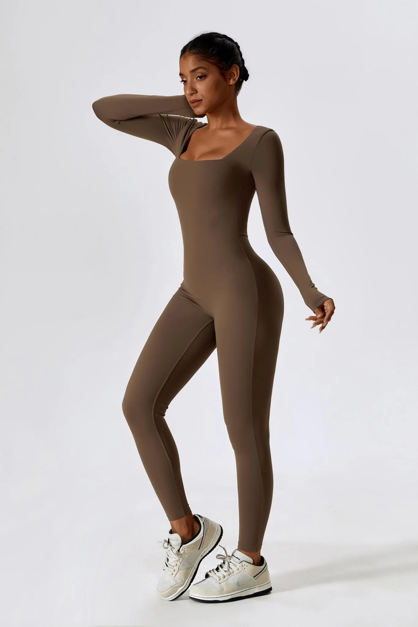 Sophia Jumpsuit - Brown (FINAL SALE)