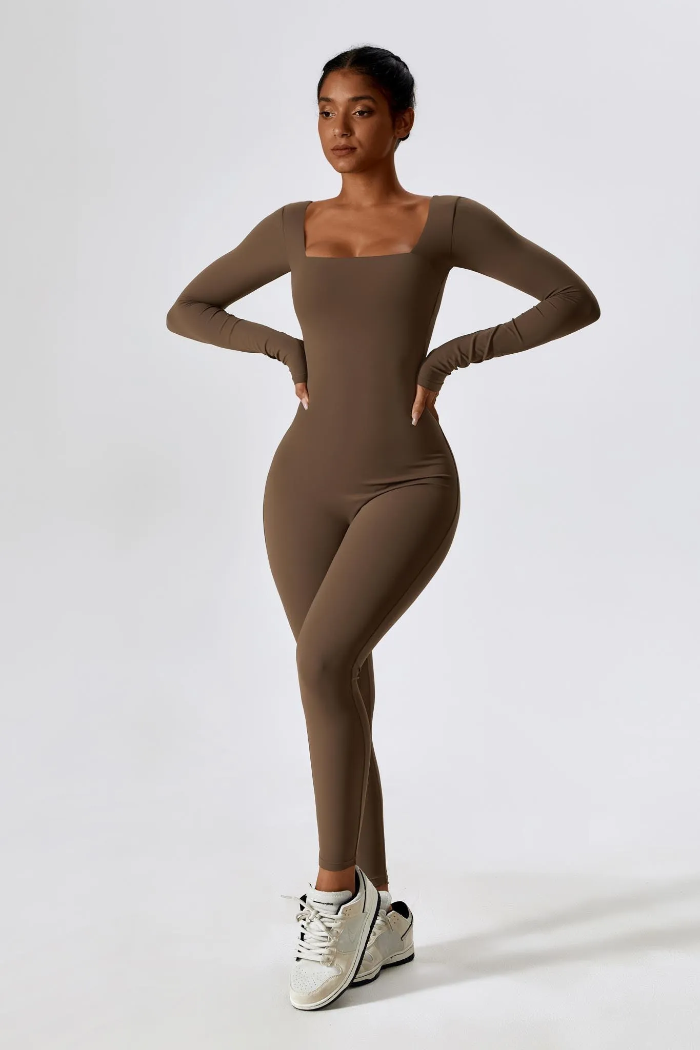 Sophia Jumpsuit - Brown (FINAL SALE)