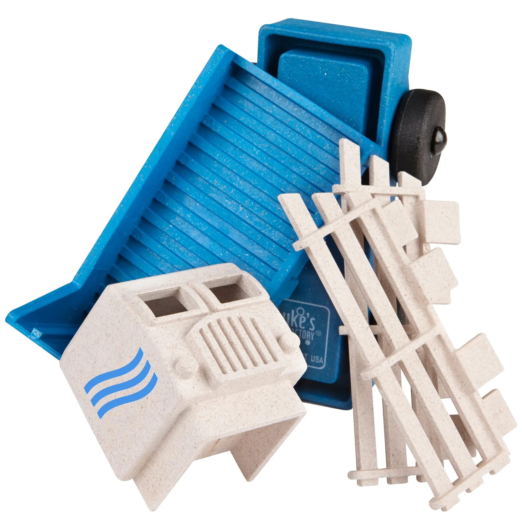 Stake Truck Toy BLUE